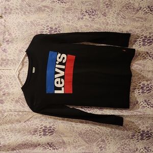 Levi's Boys, long sleeve T-shirt.